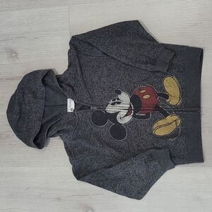 Disney Parks size small zip up Mickey sweater